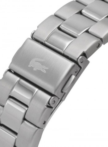 Men's Boston Water Resistance Stainless Steel Chronograph Watch 2011079