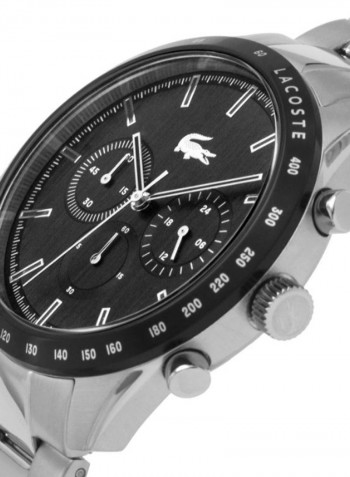 Men's Boston Water Resistance Stainless Steel Chronograph Watch 2011079