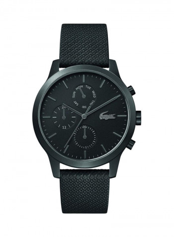 Men's Logo Leather Chronograph Watch 2010997