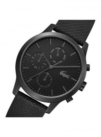 Men's Logo Leather Chronograph Watch 2010997