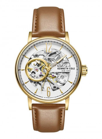 Women's Automatic Water Resistance Leather Analog Watch KC51120002