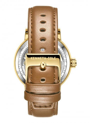 Women's Automatic Water Resistance Leather Analog Watch KC51120002