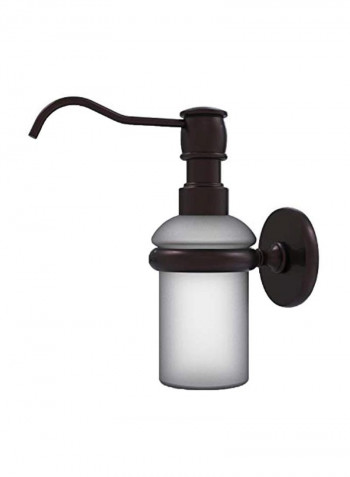 Prestige Skyline Collection Soap Dispenser Antique Bronze/White 5ounce