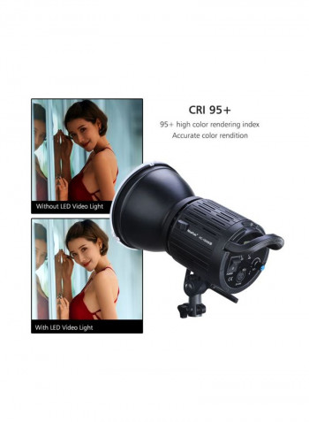 Handheld LED Video Light Black