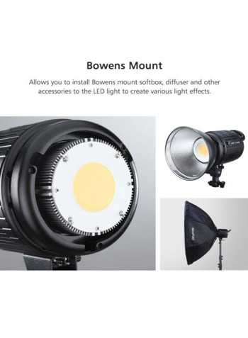 Handheld LED Video Light Black