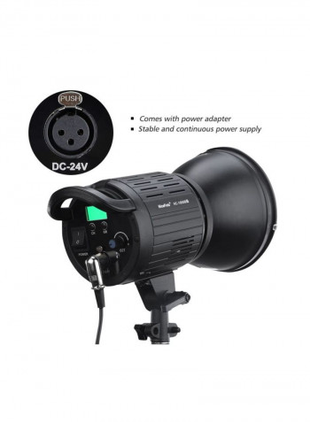 Handheld LED Video Light Black