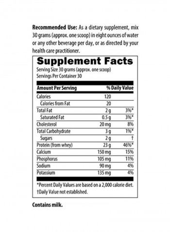 WheyCool Featuring Grass-Fed Protein Powder