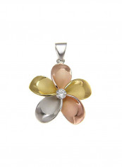 925 Sterling Silver Plumeria Pendant Necklace reviews 925 Sterling Silver Plumeria Pendant Necklace