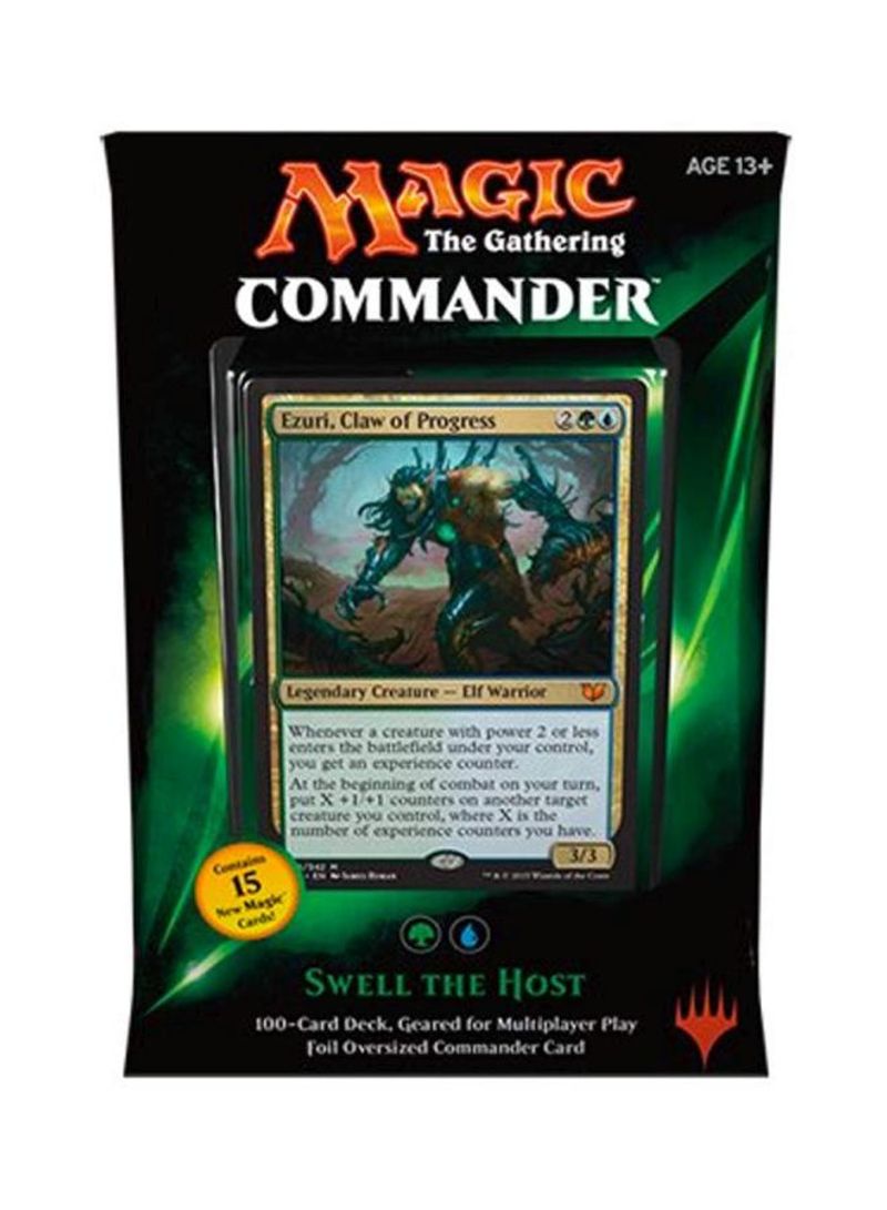 Commander Swell The Host Card Game