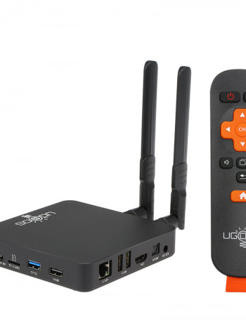 AM6 Smart Android 9.0 TV Box V6233EU_P Black