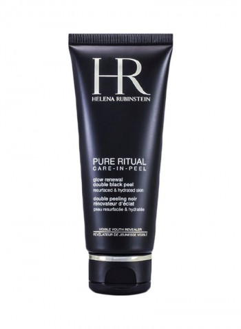 Pure Ritual Glow Renewal Double Black Peel 100ml