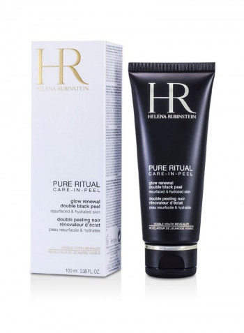 Pure Ritual Glow Renewal Double Black Peel 100ml