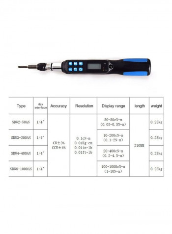 Torque Screw Driver Multicolour 20cm