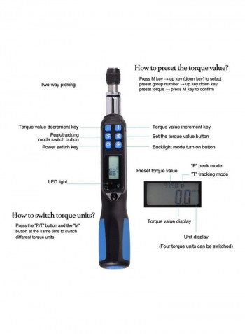 Torque Screw Driver Multicolour 20cm