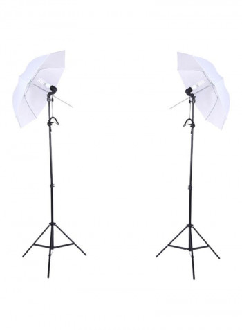 Professional Photography Light Set Black/White/Green