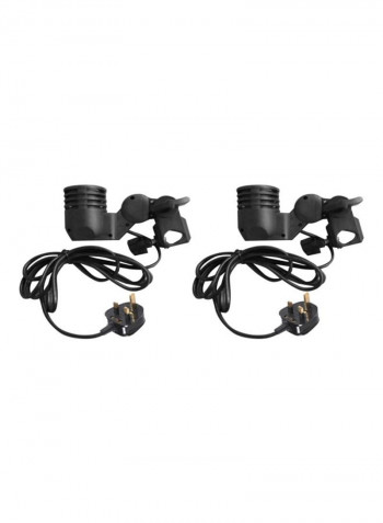 Professional Photography Light Set Black/White/Green