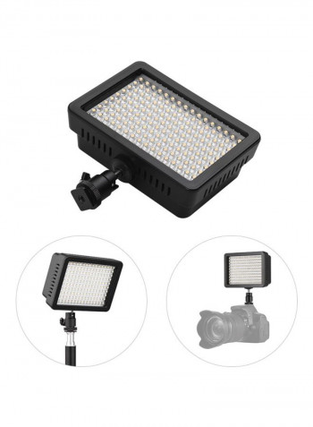 LED Video Light Kit 13.4x4.5 x9.5centimeter Black