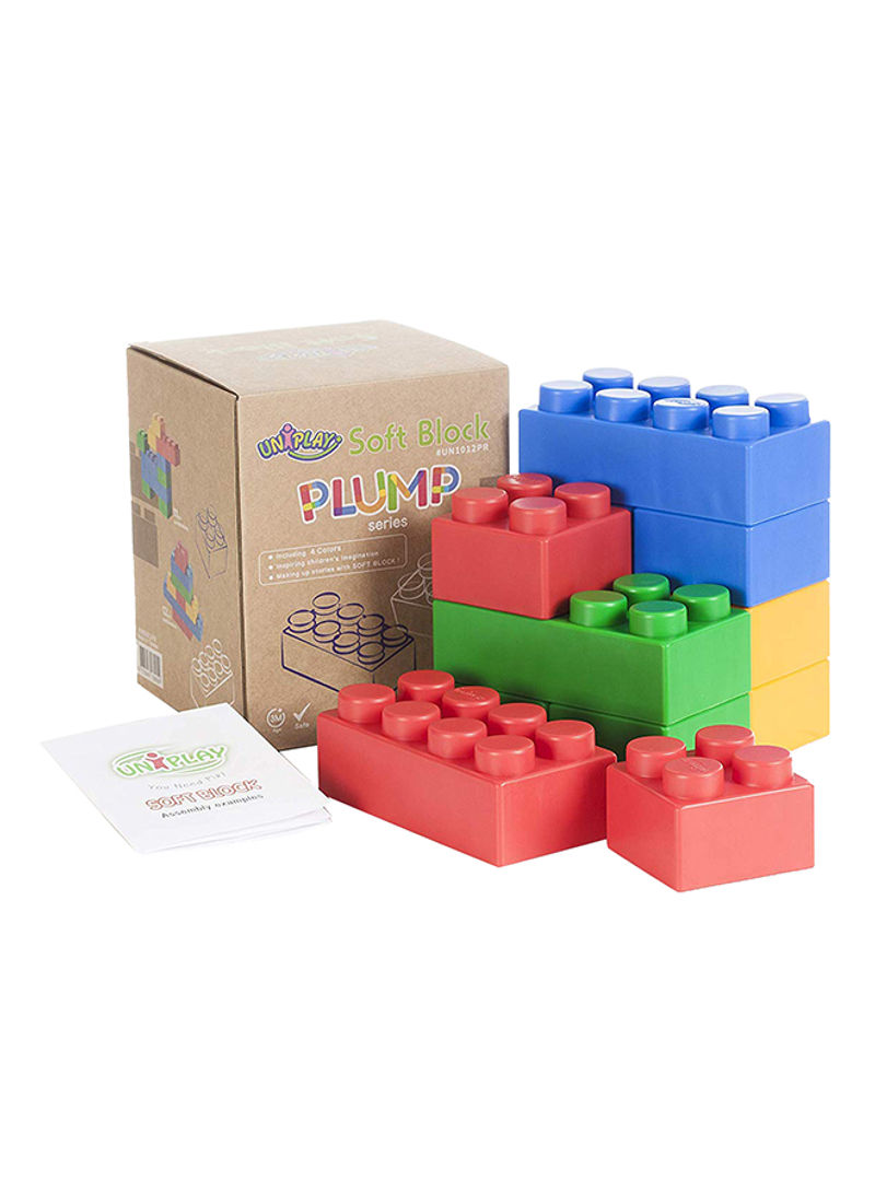 24-Piece Soft Building Block Set