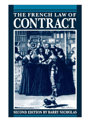 The French Law Of Contract Paperback