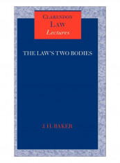 The Law's Two Bodies Some Evidential Problems In English Legal History Hardcover