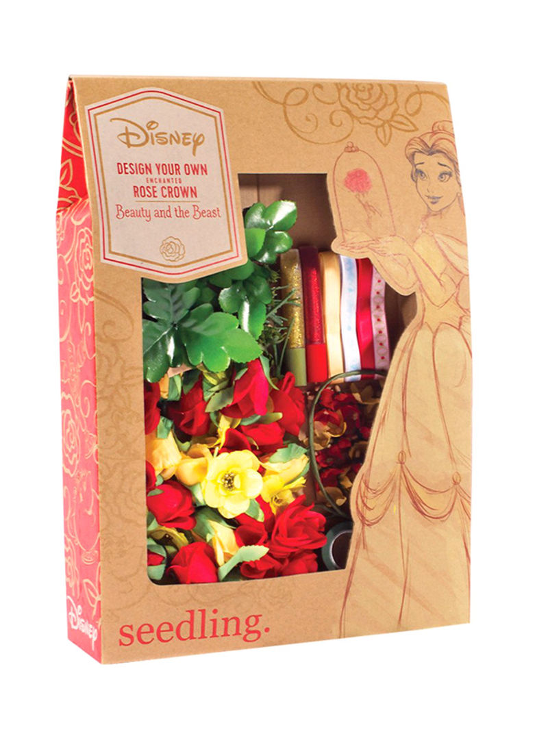Beauty And The Beast Design Your Own Enchanted Flower Rose Crown Activity Kit