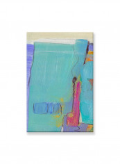 Abstract Painting Wall Art Canvas Green 60x90centimeter