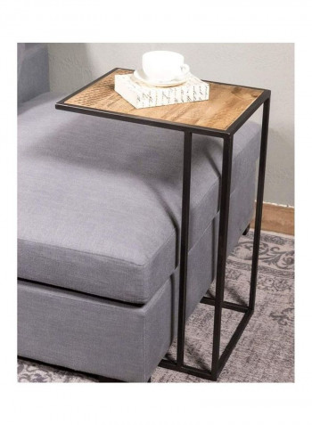Coffee Table Brown 46 x 35 x 70cm
