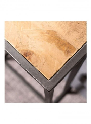 Coffee Table Brown 46 x 35 x 70cm