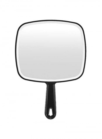 Hand Held Mirror Black/Clear