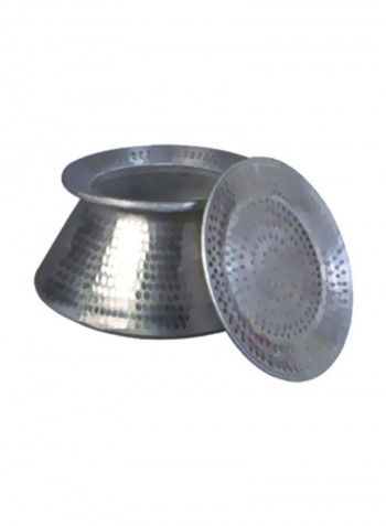 Aluminum Rice Pot With Lid Silver 19x24.5x14inch