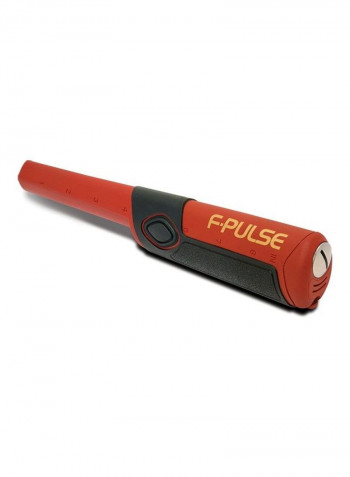F-Pulse Waterproof Pinpointer Black/Red 25.4centimeter