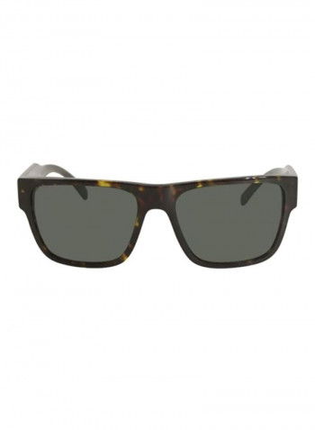Men's Rectangular Sunglasses - Lens Size: 56 mm