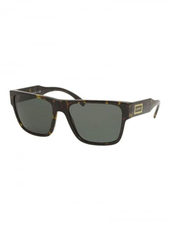 Men's Rectangular Sunglasses - Lens Size: 56 mm