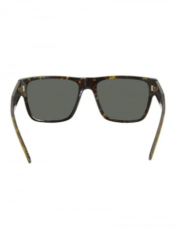 Men's Rectangular Sunglasses - Lens Size: 56 mm