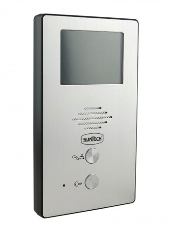 Portable Doorphone Kit Grey/Silver