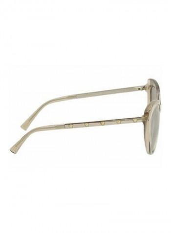 Women's Cat Eye Frame Sunglasses - Lens Size: 57 mm
