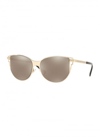 Women's Mirrored Cat Eye Sunglasses