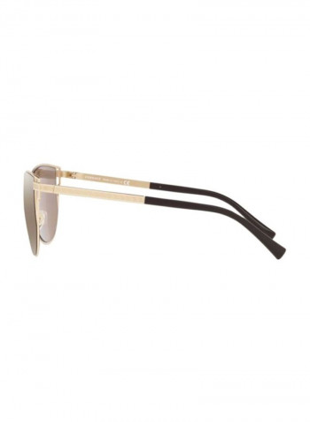 Women's Mirrored Cat Eye Sunglasses