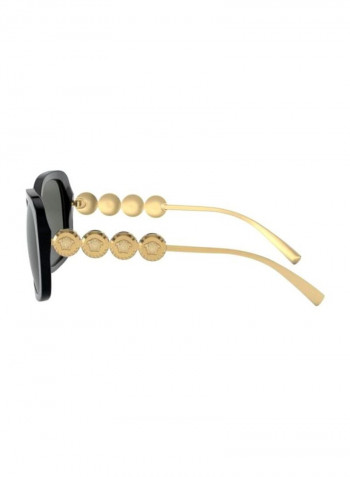 Women's UV Protected Butterfly Sunglasses - Lens Size: 53 mm