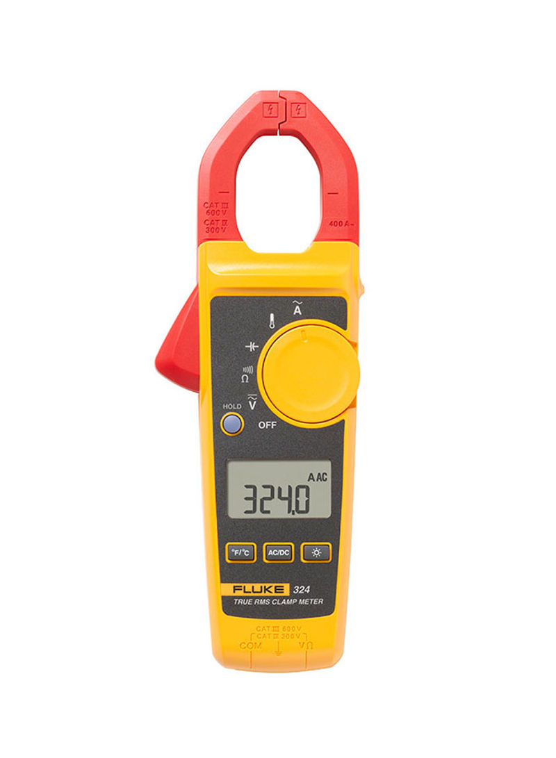 324, True Rms Clamp Meter Yellow & Red