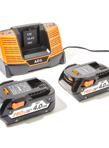 Battery Charger Set 18V Multicolour