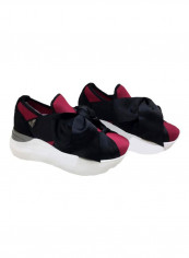 Bow Detailed Low Top Sneakers Neoprene Wine/Black تقييمات Bow Detailed Low Top Sneakers Neoprene Wine/Black