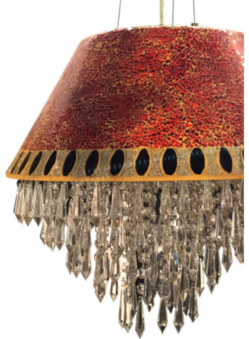 Chandelier Red 550x500millimeter