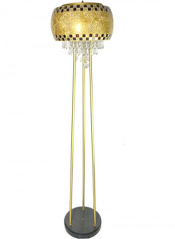 Decorative Table Lamp Gold/Black 45 x 160cm
