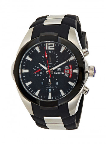 Men's Rubber Chronograph Watch GRC141BWB