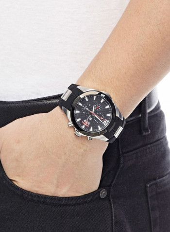 Men's Rubber Chronograph Watch GRC141BWB
