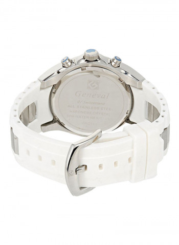 Men's Rubber Chronograph Watch GRC141BWB