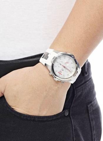 Men's Rubber Chronograph Watch GRC141BWB