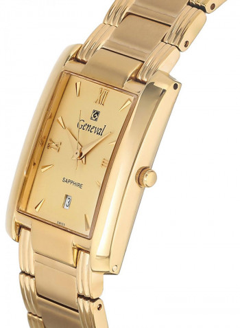 Men's Water Resistant Stainless Steel Analog Watch GM335GG