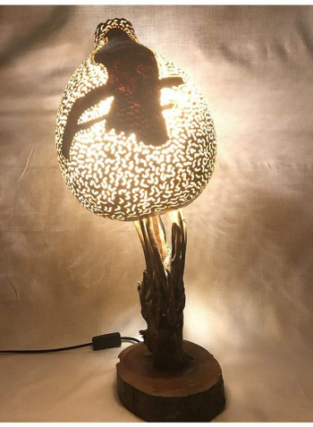 Gound Art Night Lamp of Falcon White